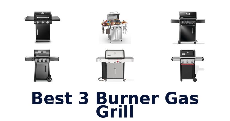best 3 burner gas grill