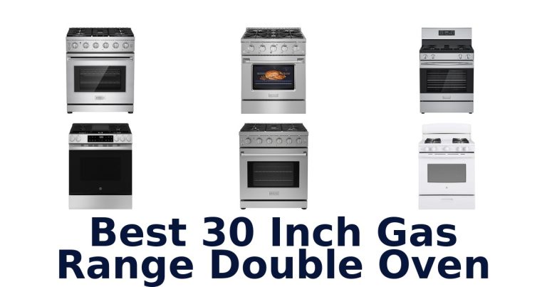 best 30 inch gas range double oven