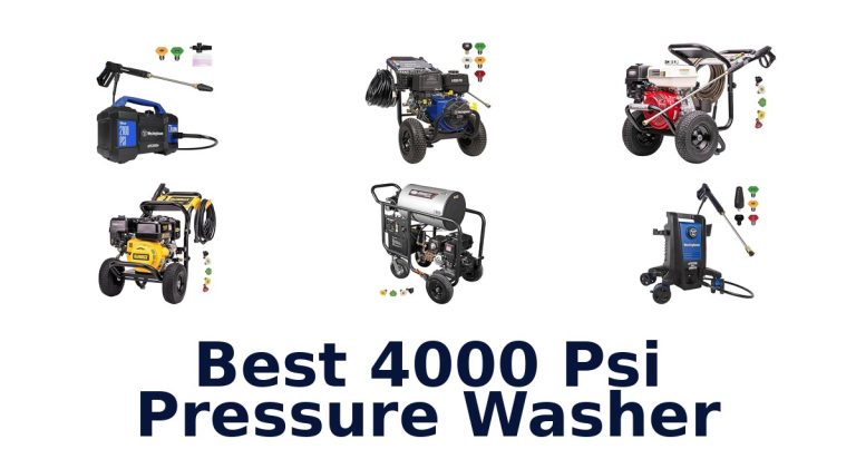 best 4000 psi pressure washer