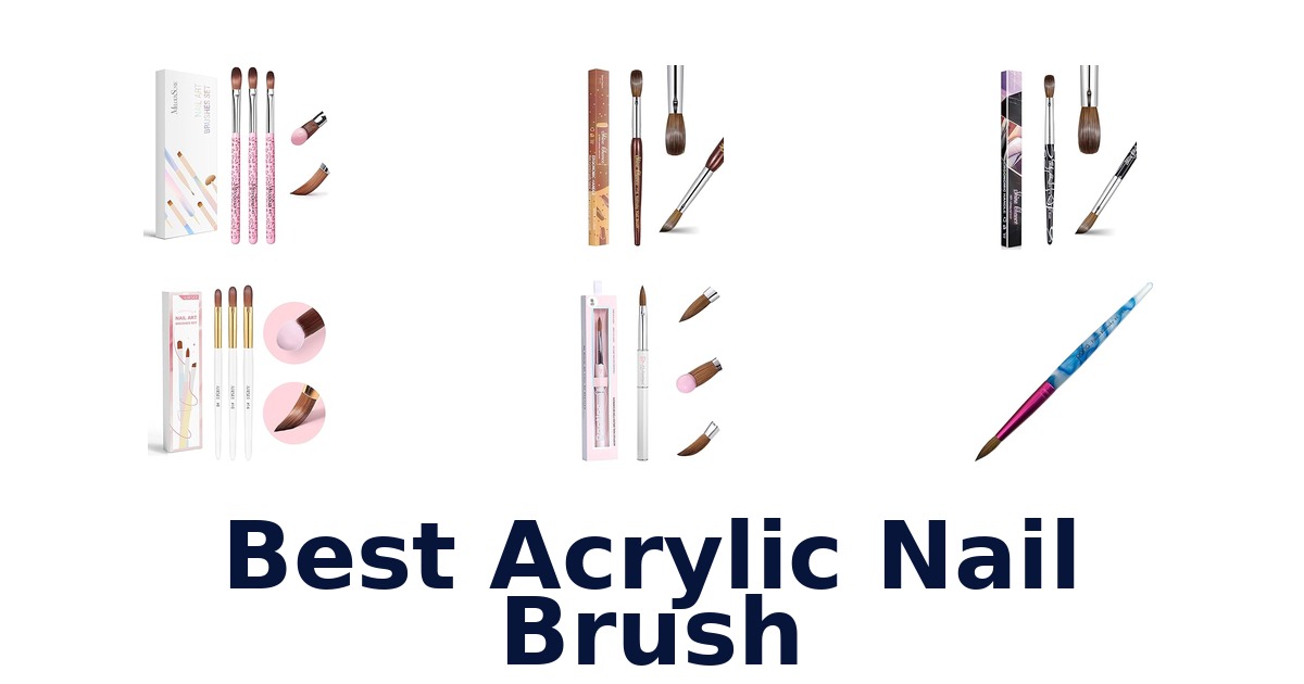 best acrylic nail brush