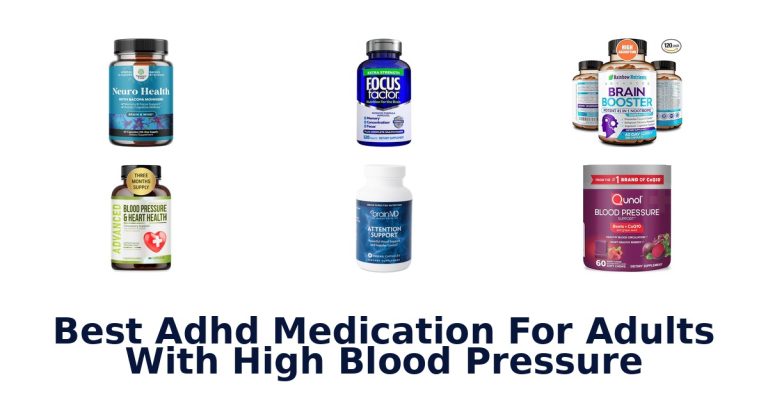 best adhd medication for adults with high blood pressure