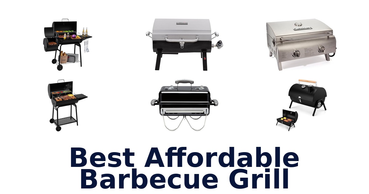 best affordable barbecue grill