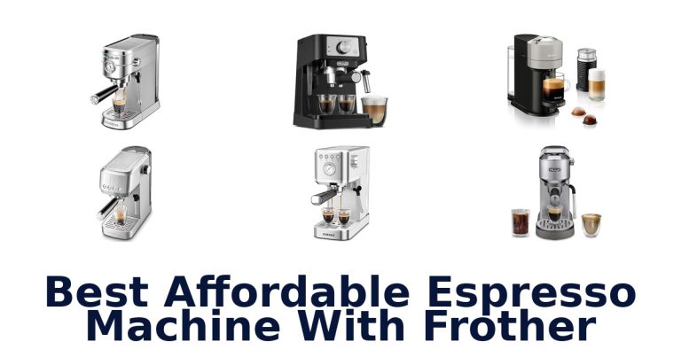 best affordable espresso machine with frother