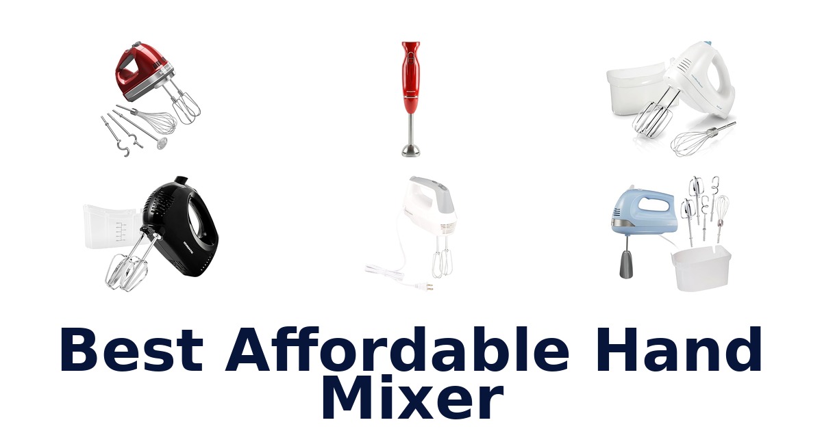 best affordable hand mixer