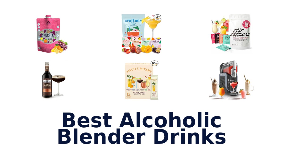 best alcoholic blender drinks
