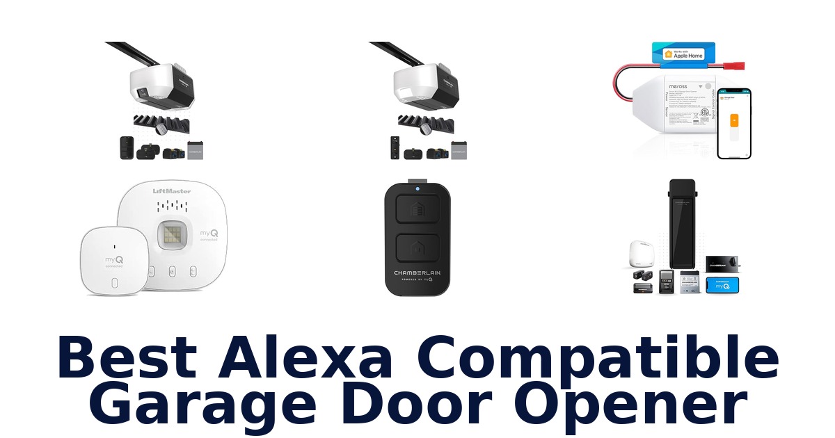 best alexa compatible garage door opener