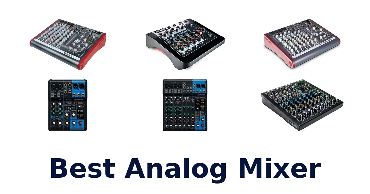 best analog mixer