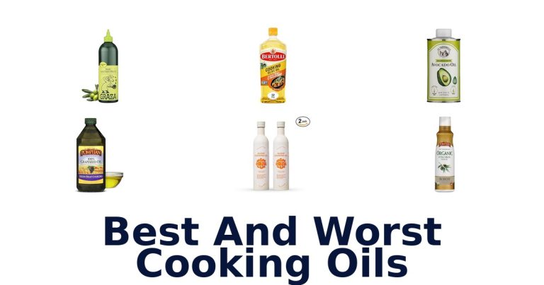 best and worst cooking oils