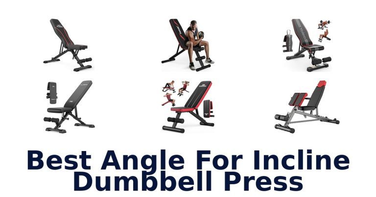 best angle for incline dumbbell press