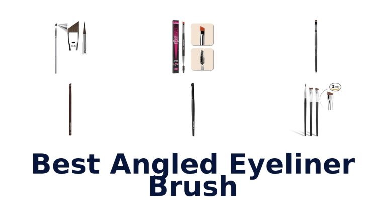 best angled eyeliner brush