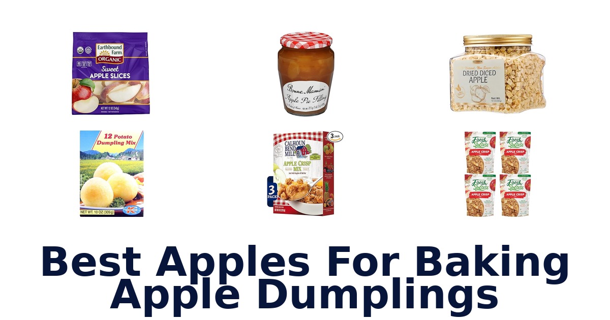 best apples for baking apple dumplings