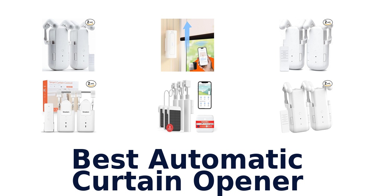 best automatic curtain opener