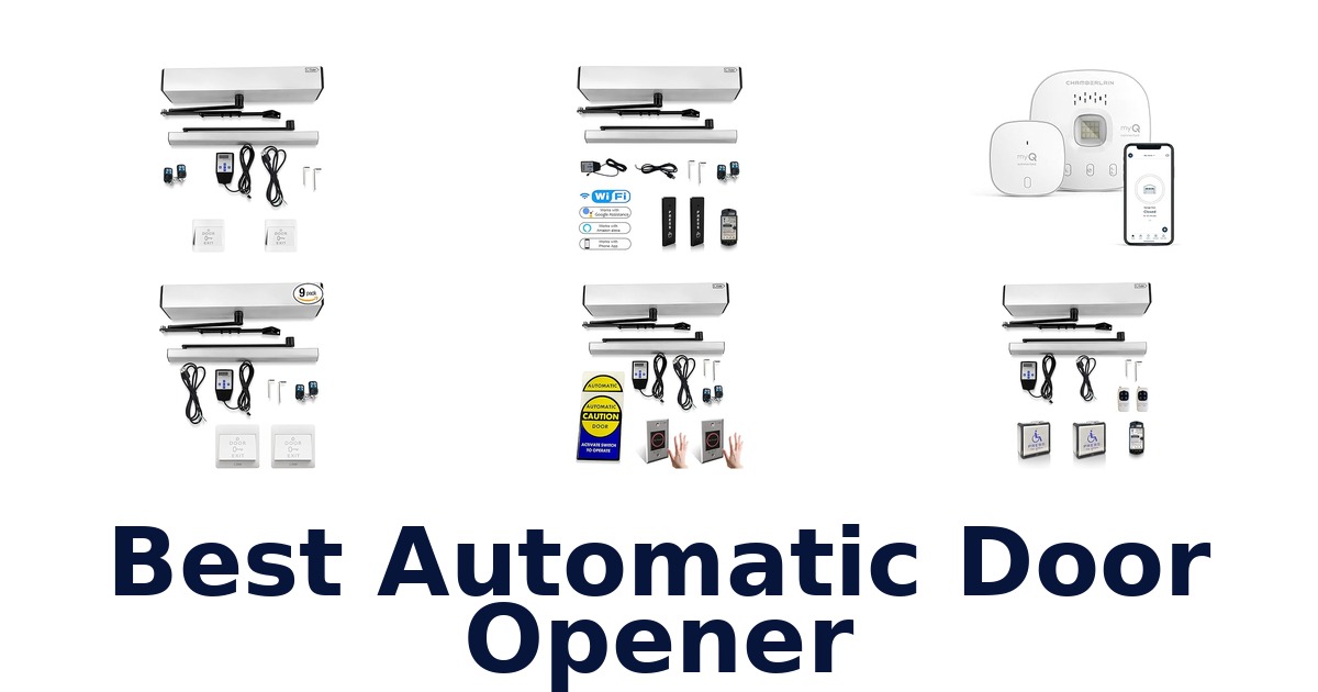best automatic door opener