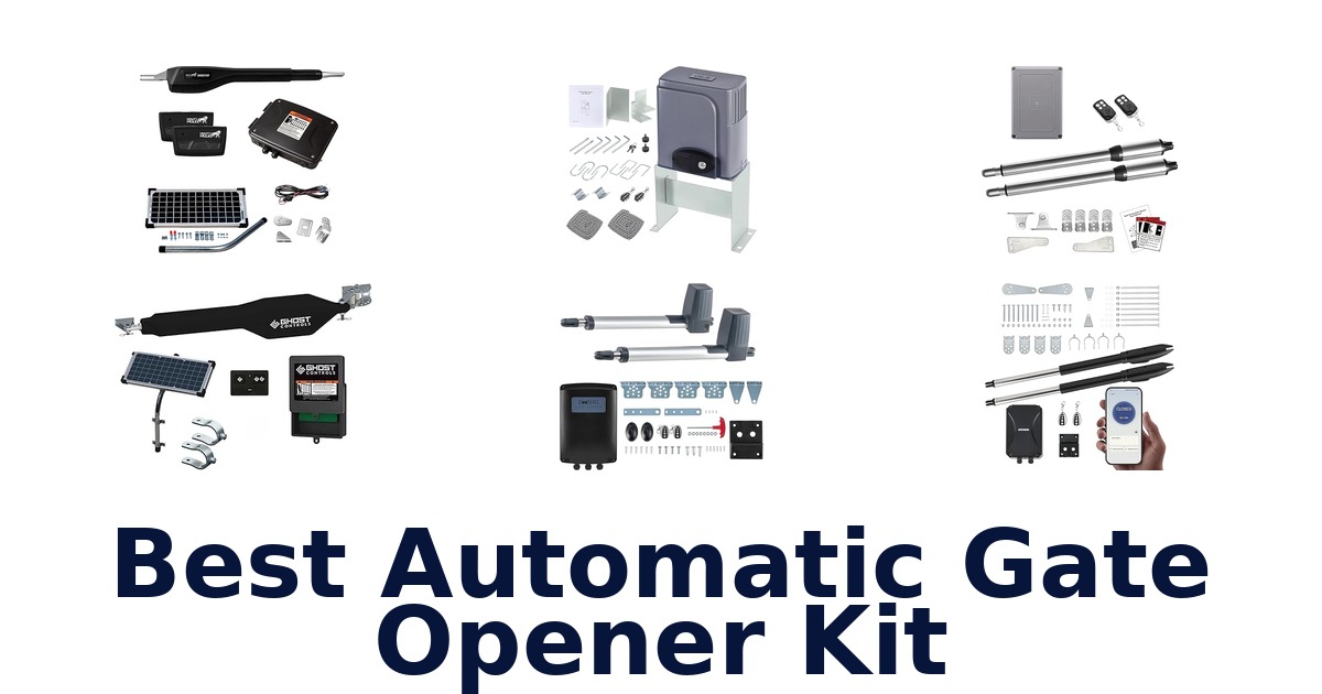 best automatic gate opener kit