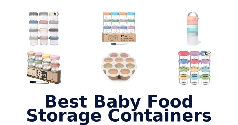 best baby food storage containers