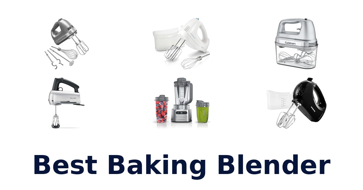 best baking blender