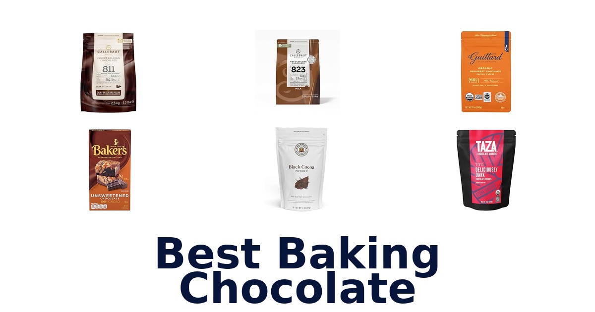 best baking chocolate