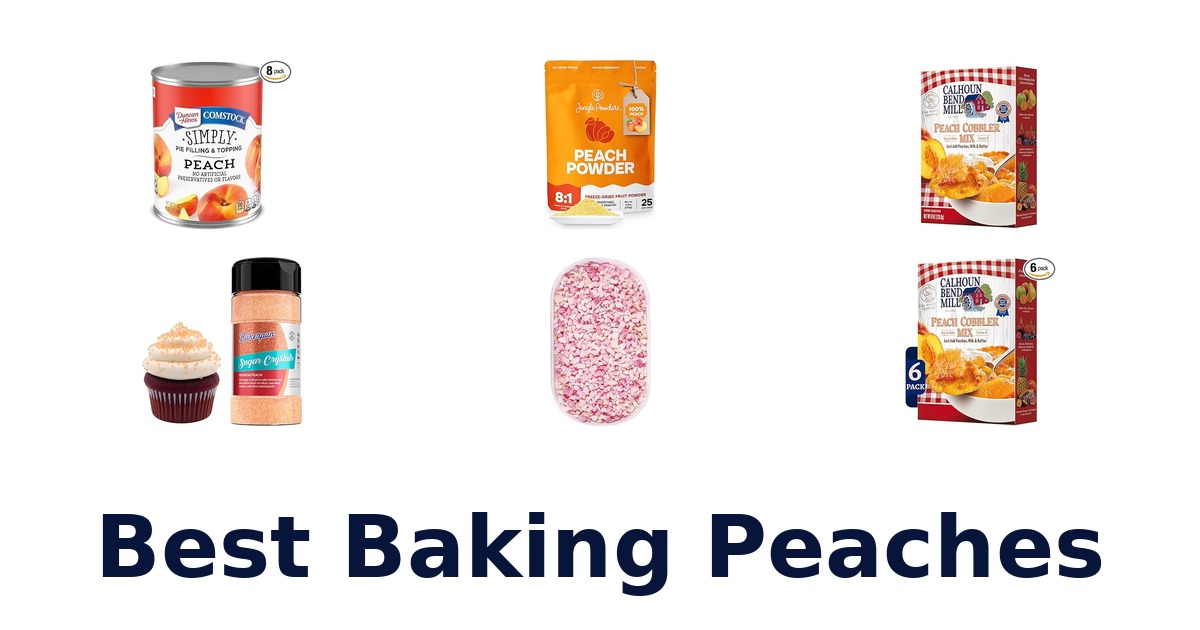 best baking peaches