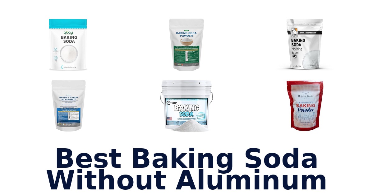 best baking soda without aluminum