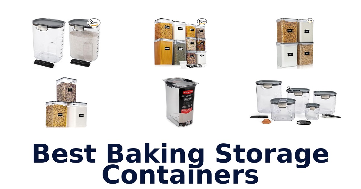 best baking storage containers