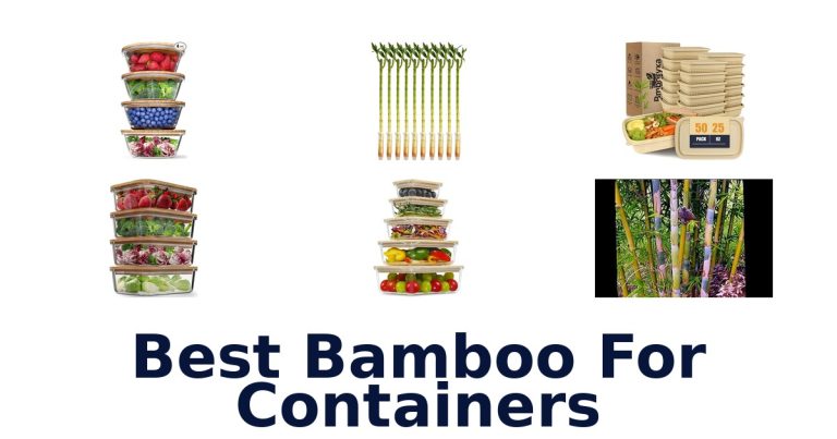 best bamboo for containers