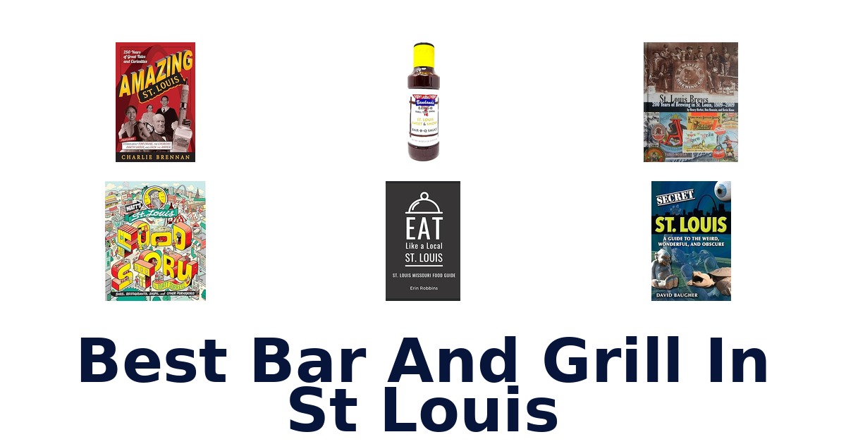 best bar and grill in st louis