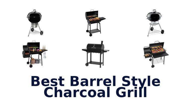 best barrel style charcoal grill