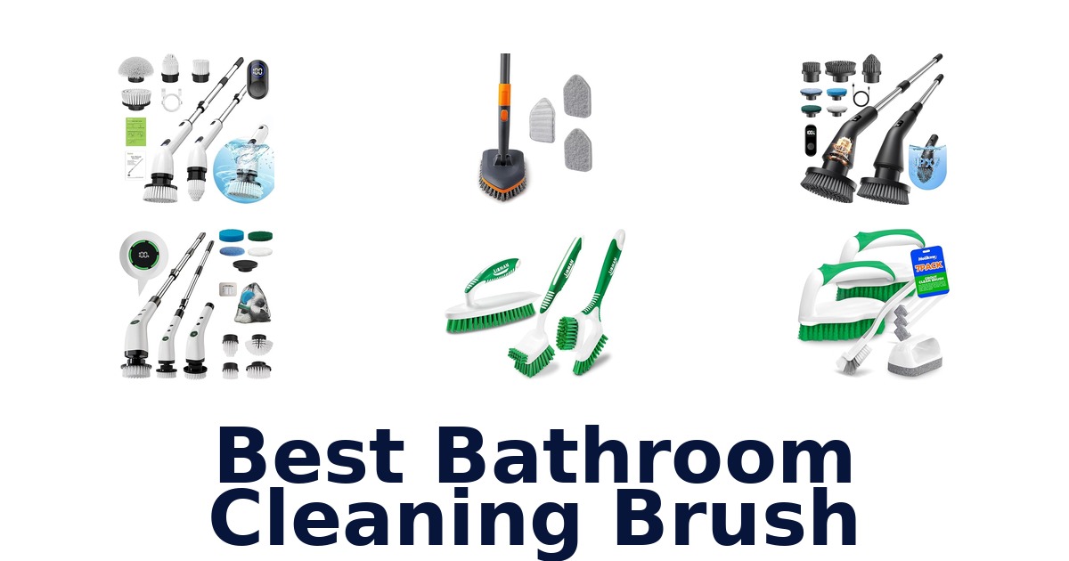best bathroom cleaning brush