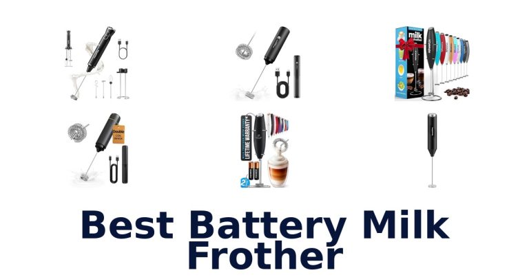 best battery milk frother