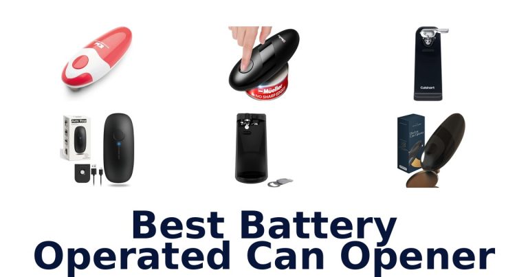 best battery operated can opener