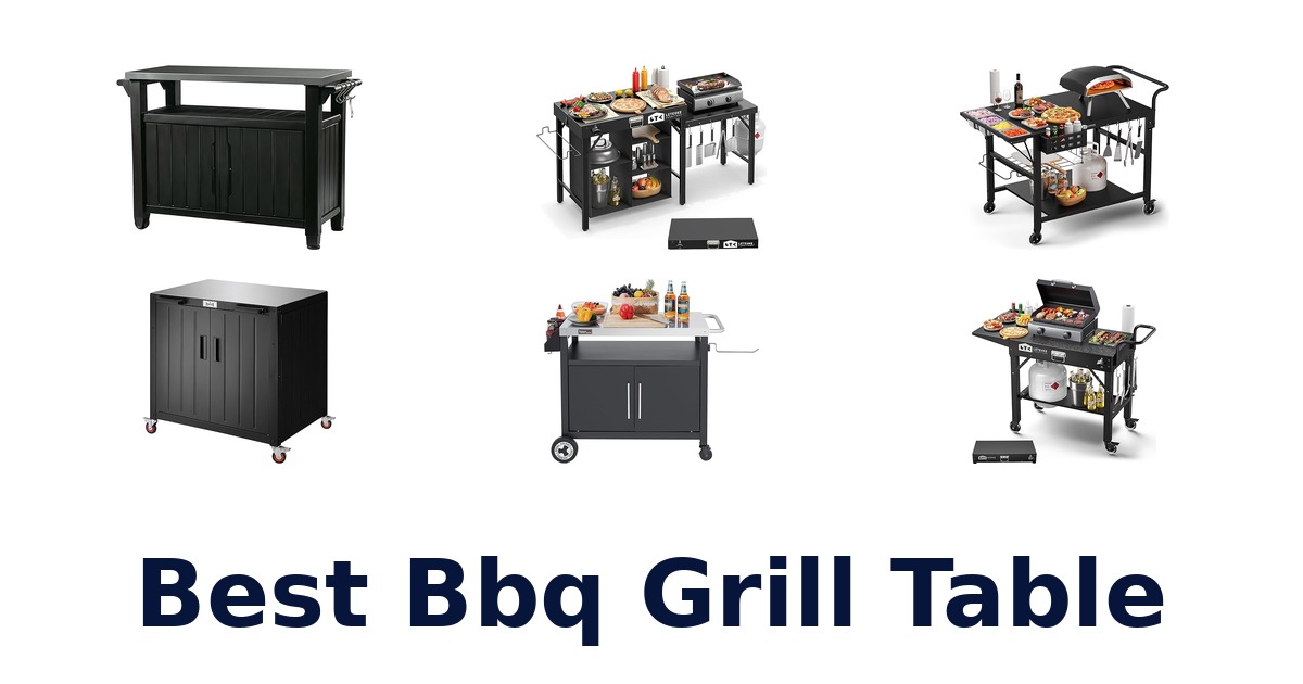 best bbq grill table