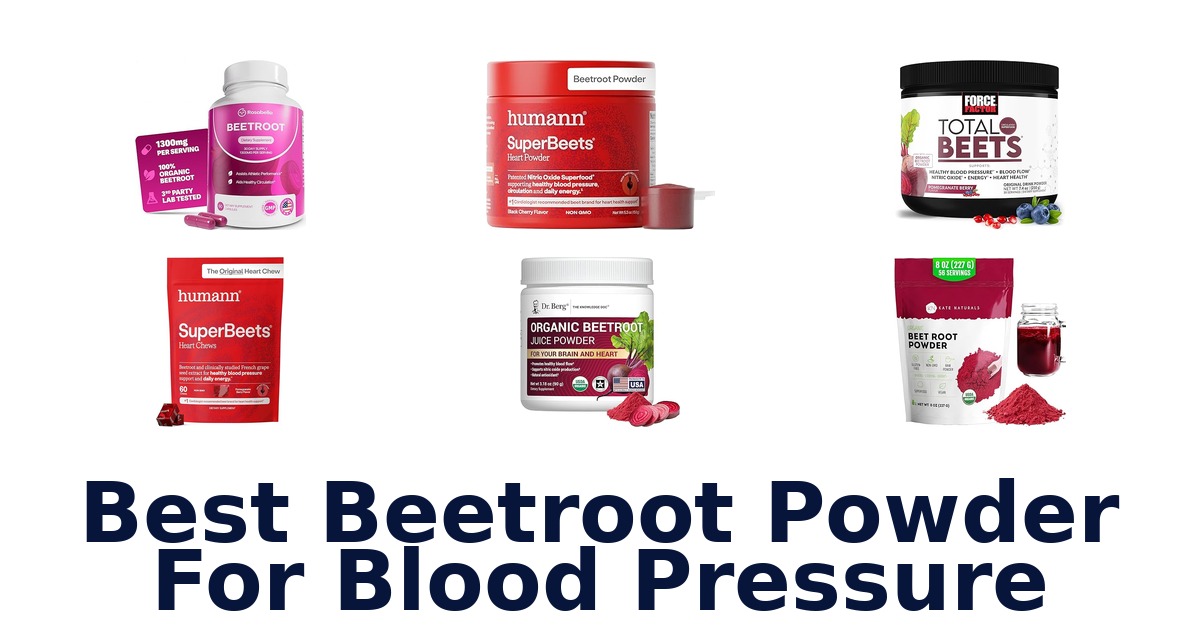 best beetroot powder for blood pressure