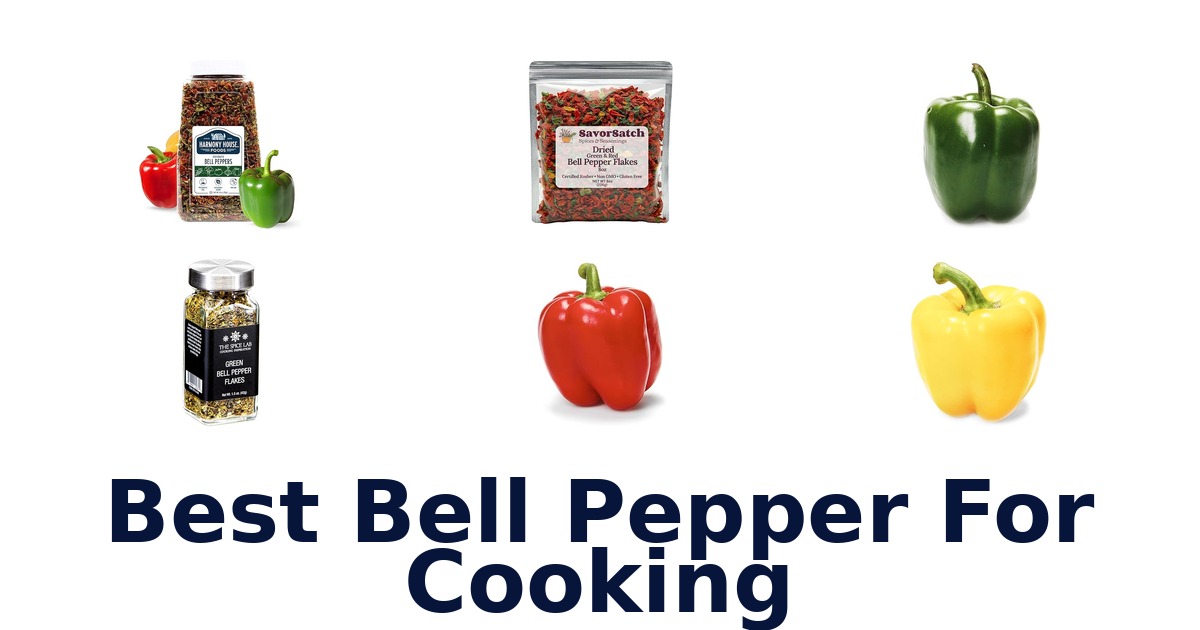 best bell pepper for cooking