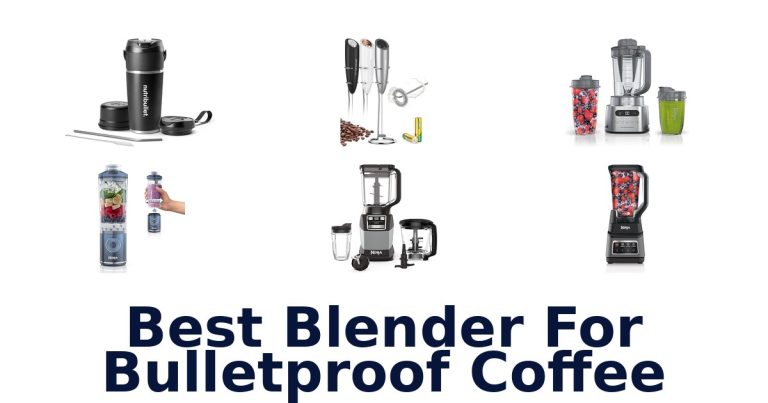 best blender for bulletproof coffee