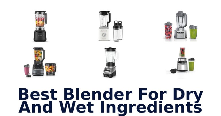 best blender for dry and wet ingredients