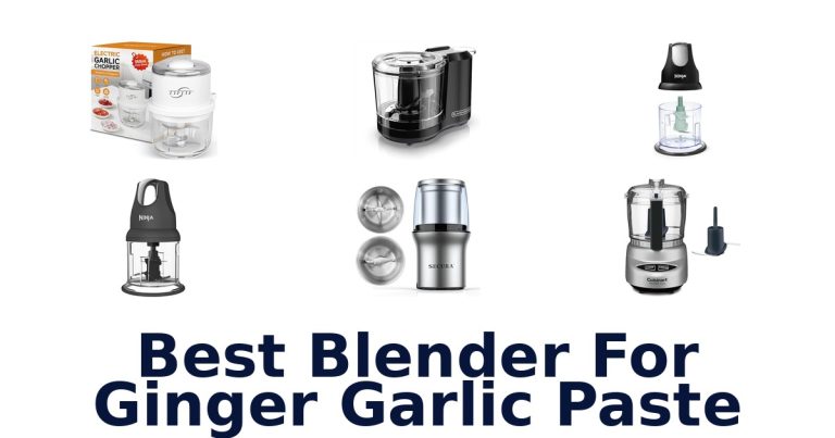 best blender for ginger garlic paste