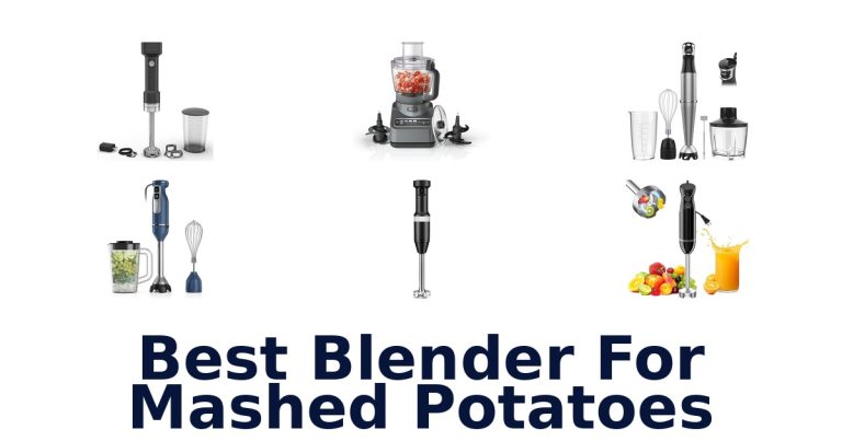 best blender for mashed potatoes