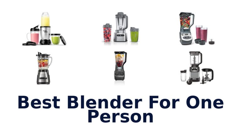best blender for one person