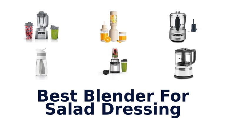 best blender for salad dressing
