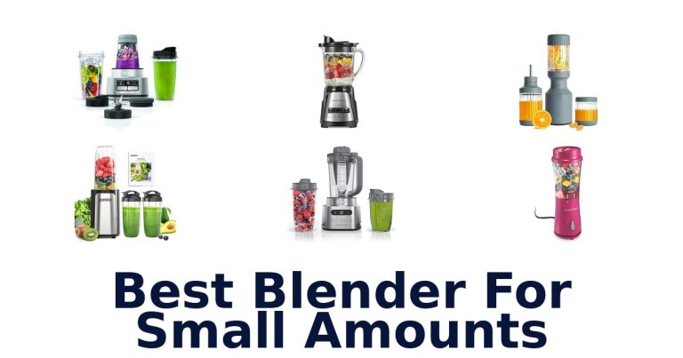 best blender for small amounts