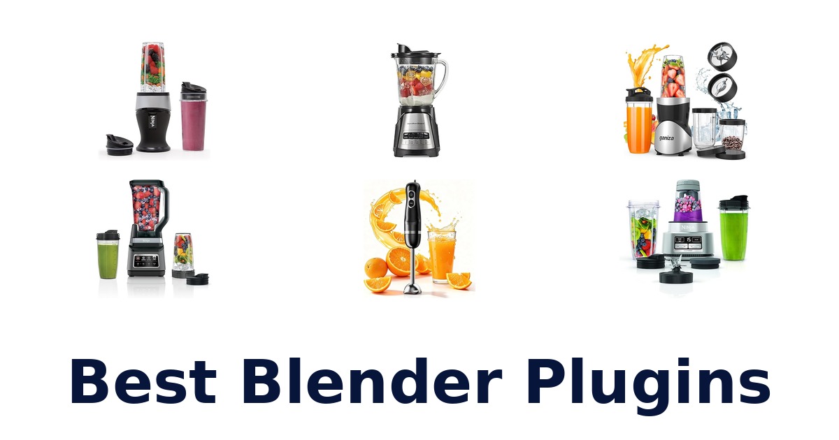 best blender plugins