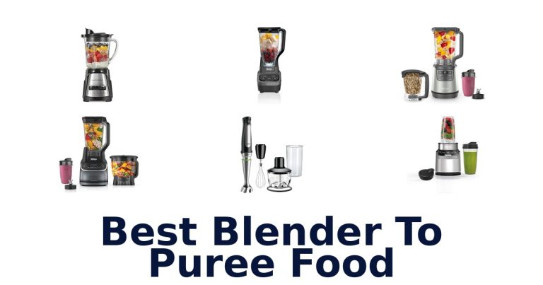 best blender to puree food
