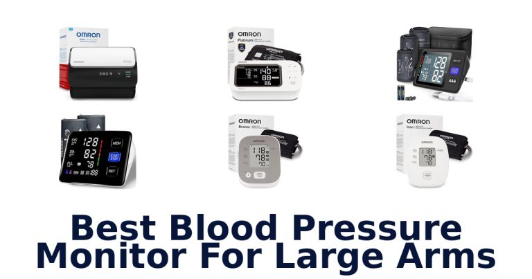 best blood pressure monitor for large arms