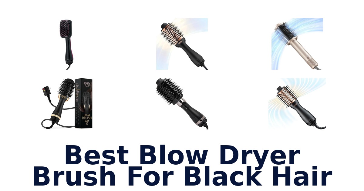 best blow dryer brush for black hair