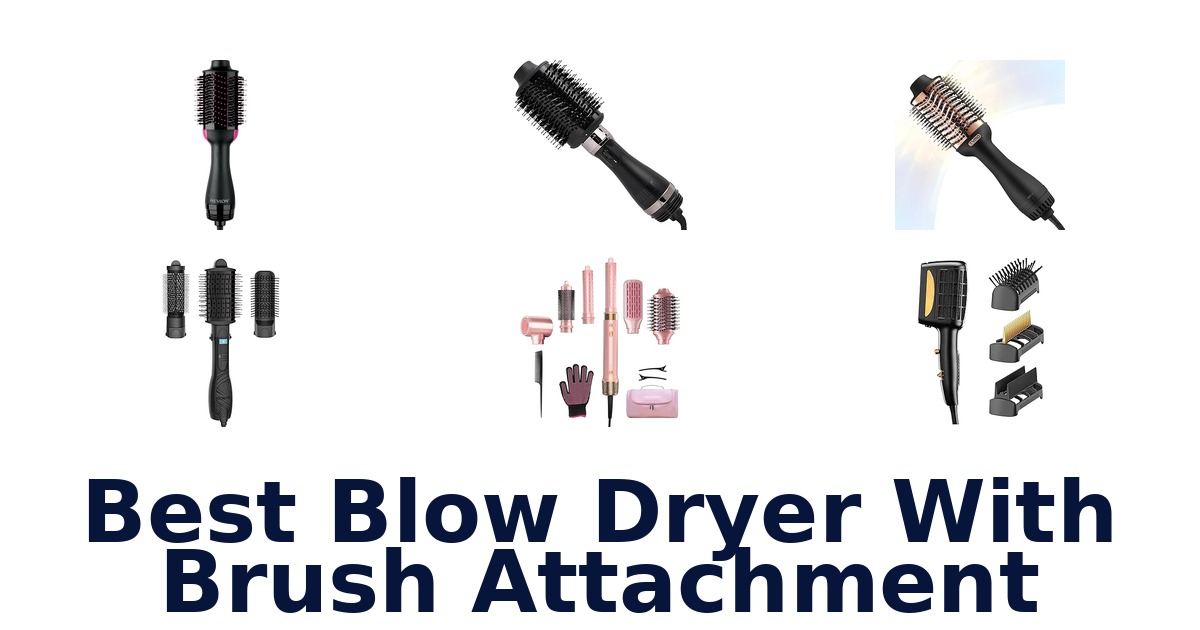 best blow dryer with brush attachment