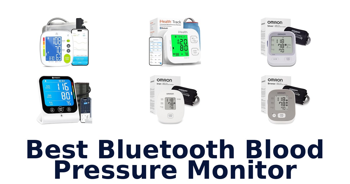 best bluetooth blood pressure monitor