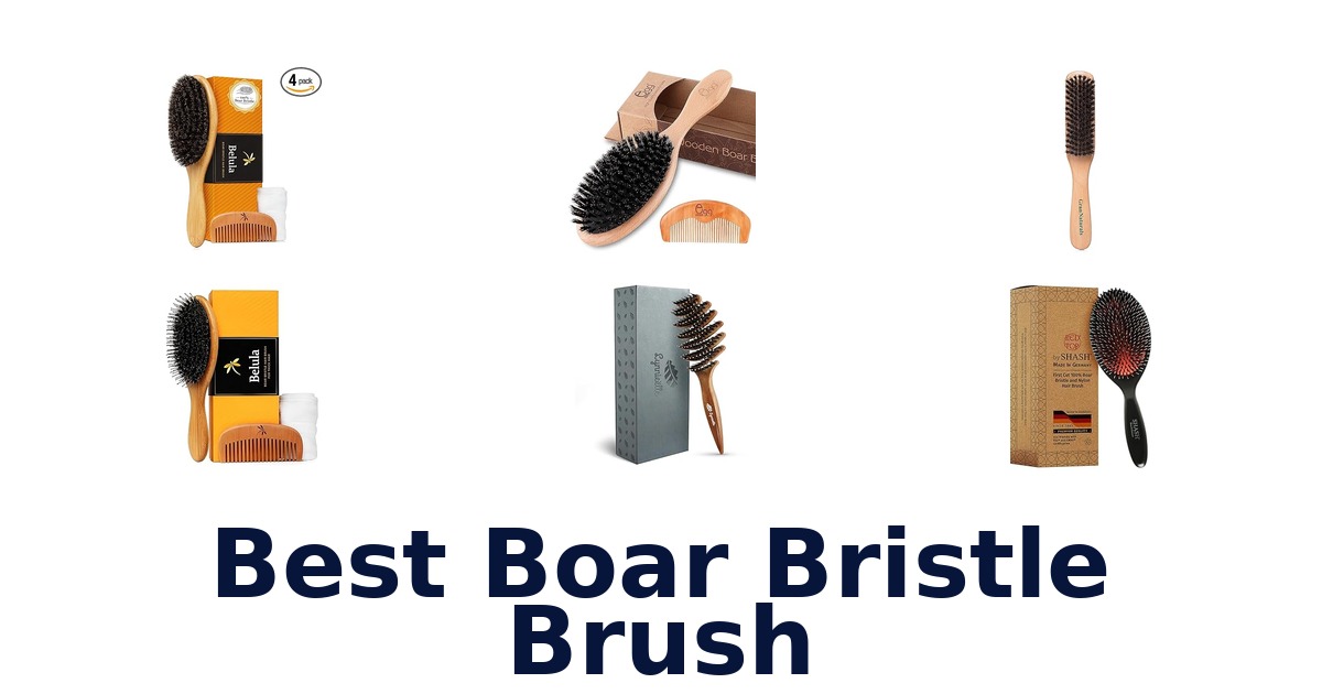 best boar bristle brush