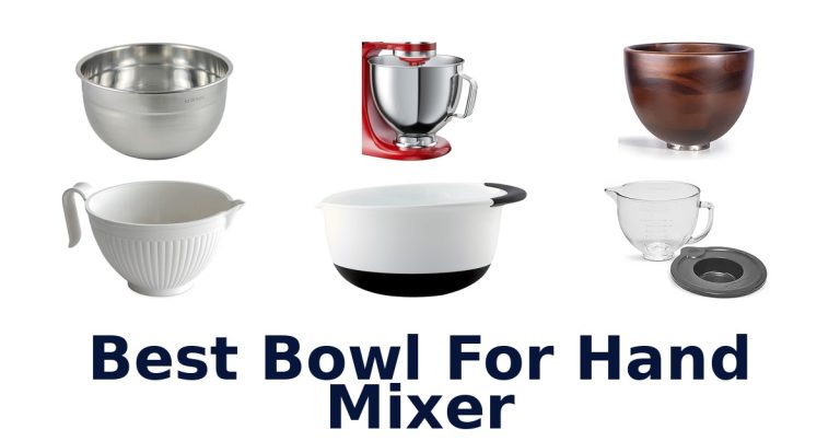 best bowl for hand mixer