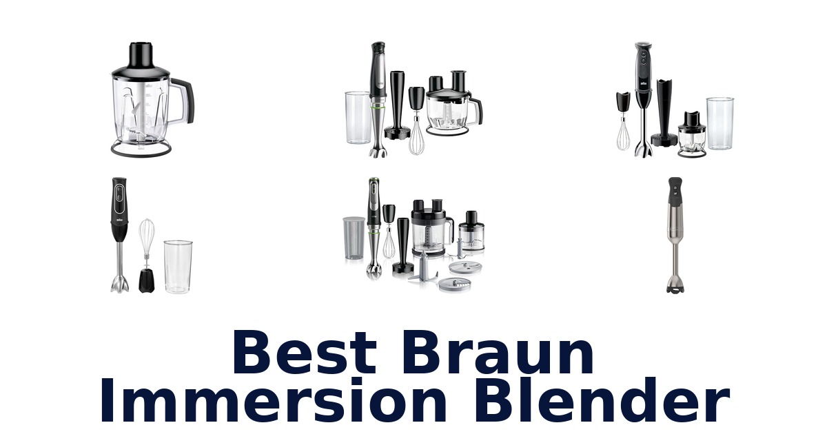 best braun immersion blender
