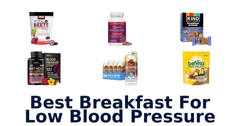 best breakfast for low blood pressure